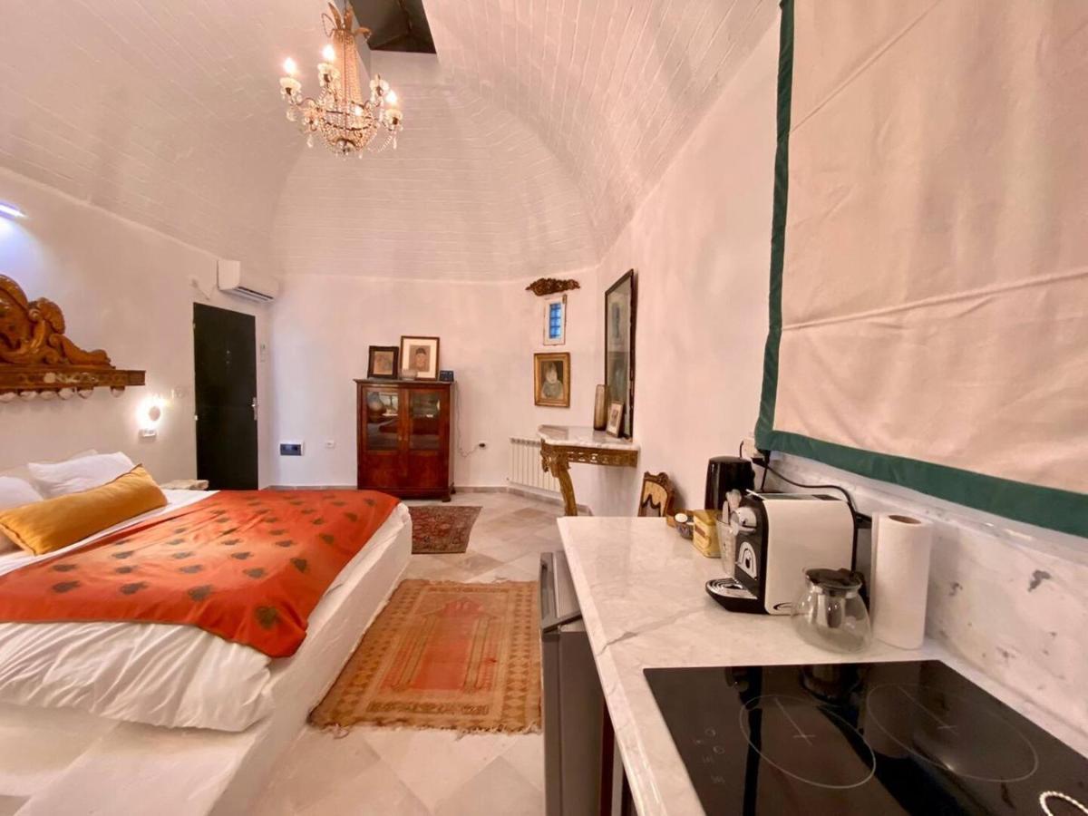 Si Brahim Studio Piscine, Sidi Bou Said Bagian luar foto