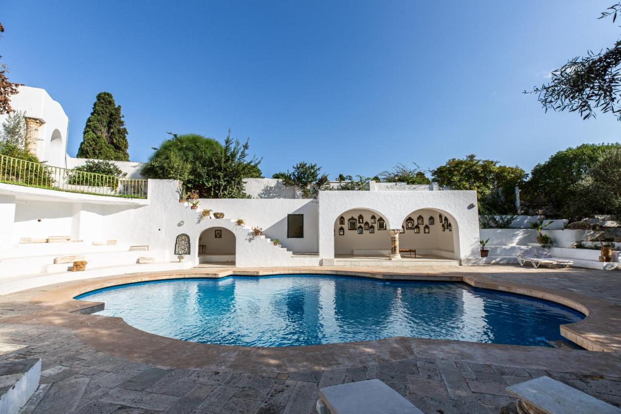 Si Brahim Studio Piscine, Sidi Bou Said Bagian luar foto