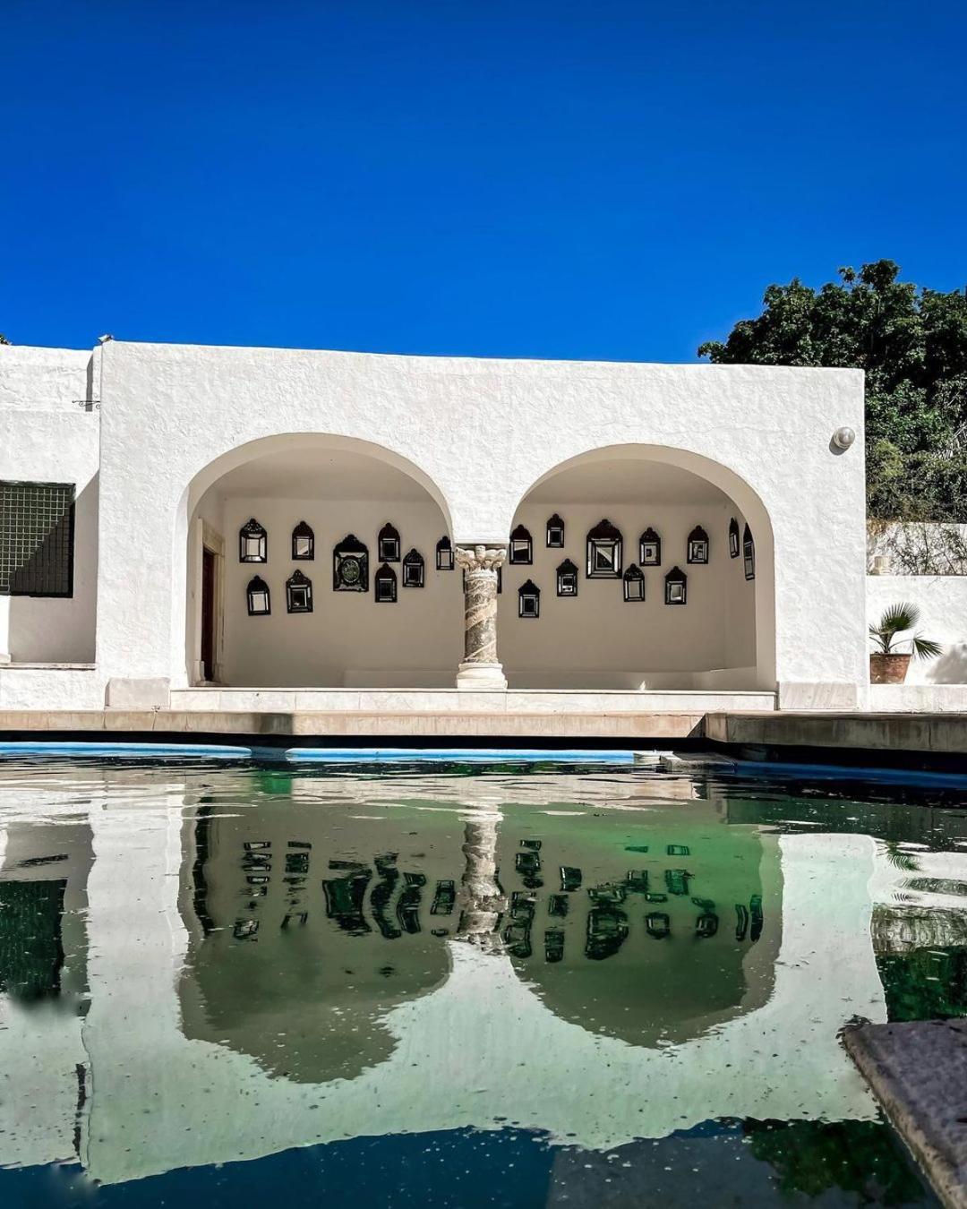 Si Brahim Studio Piscine, Sidi Bou Said Bagian luar foto