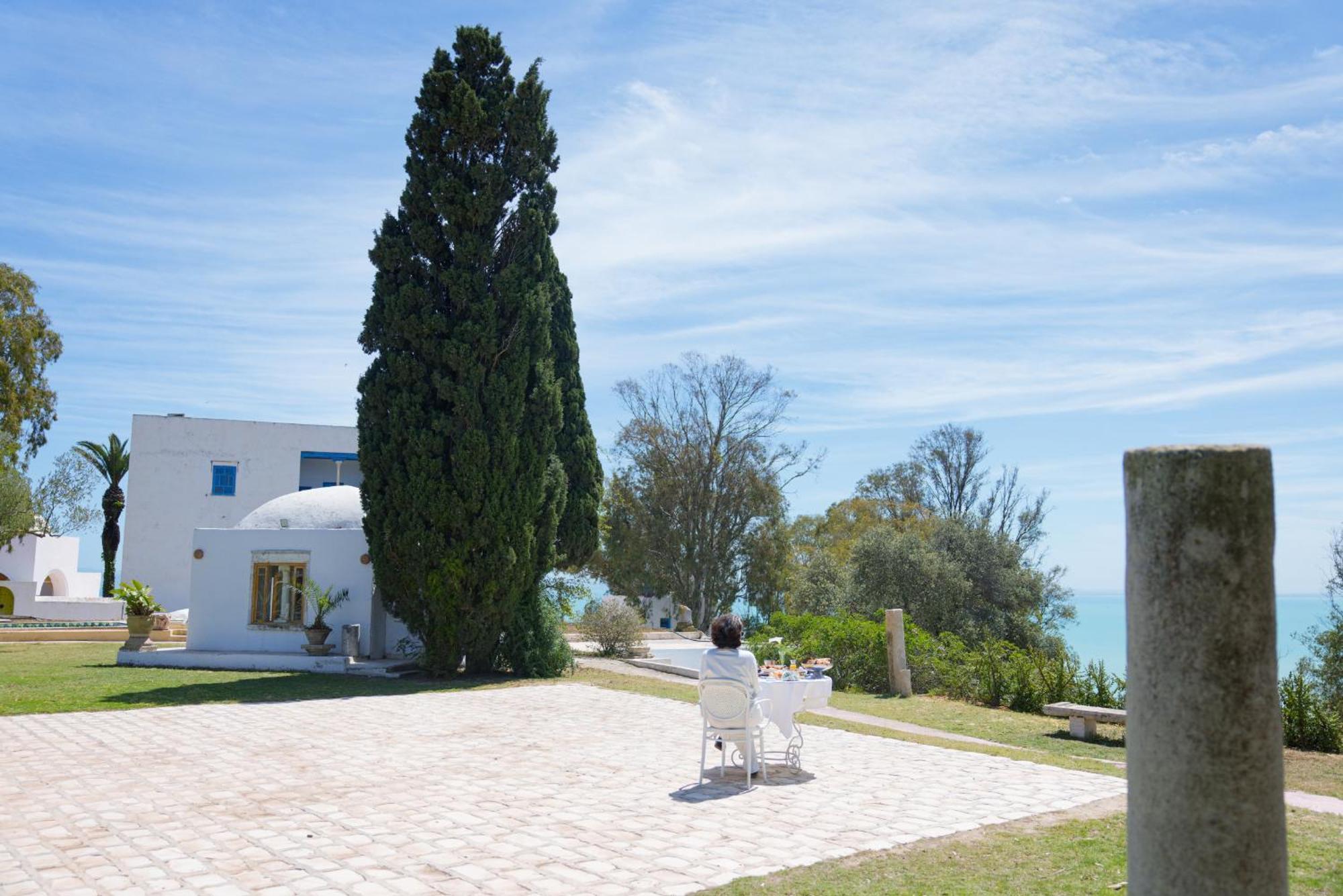 Si Brahim Studio Piscine, Sidi Bou Said Bagian luar foto