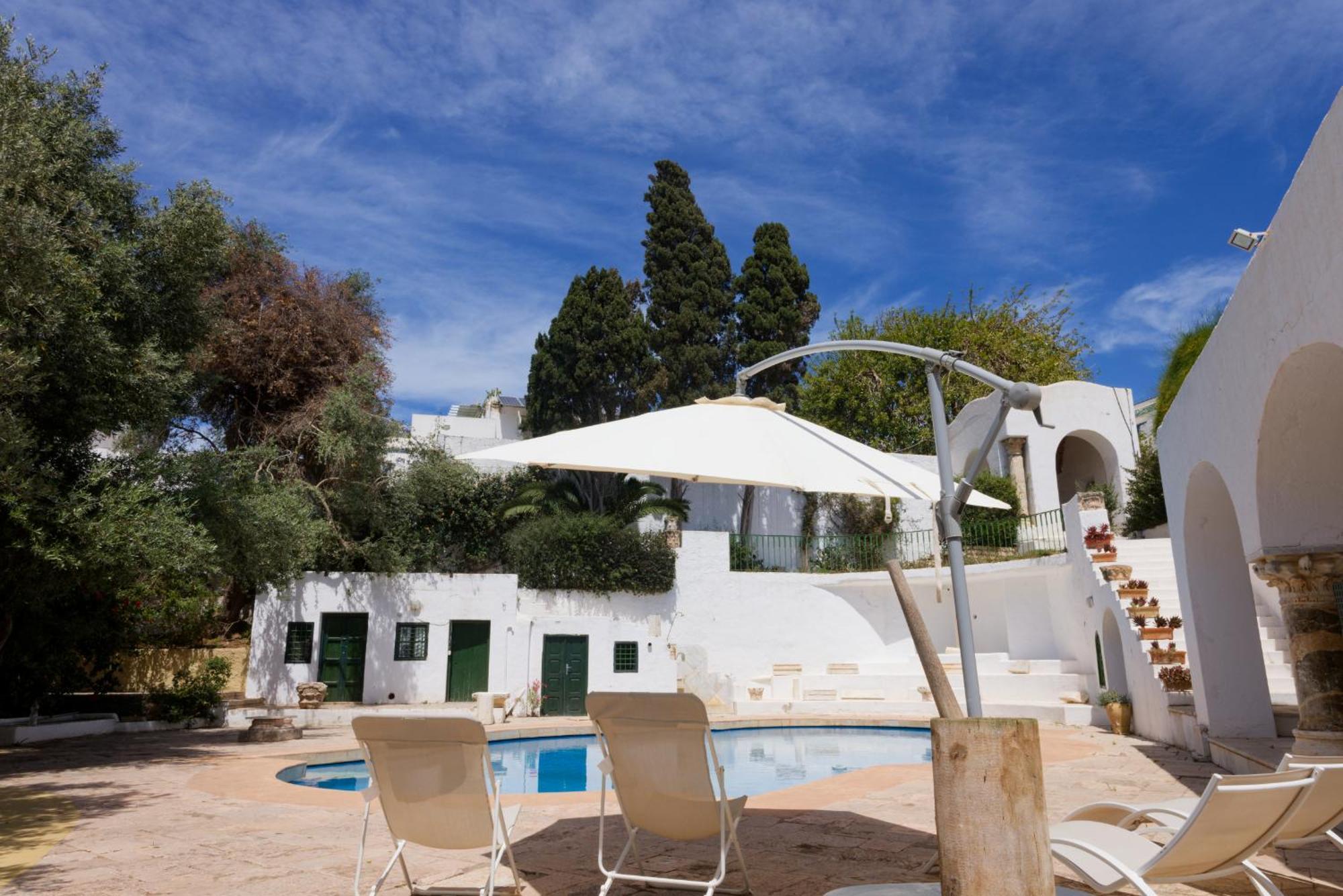 Si Brahim Studio Piscine, Sidi Bou Said Bagian luar foto
